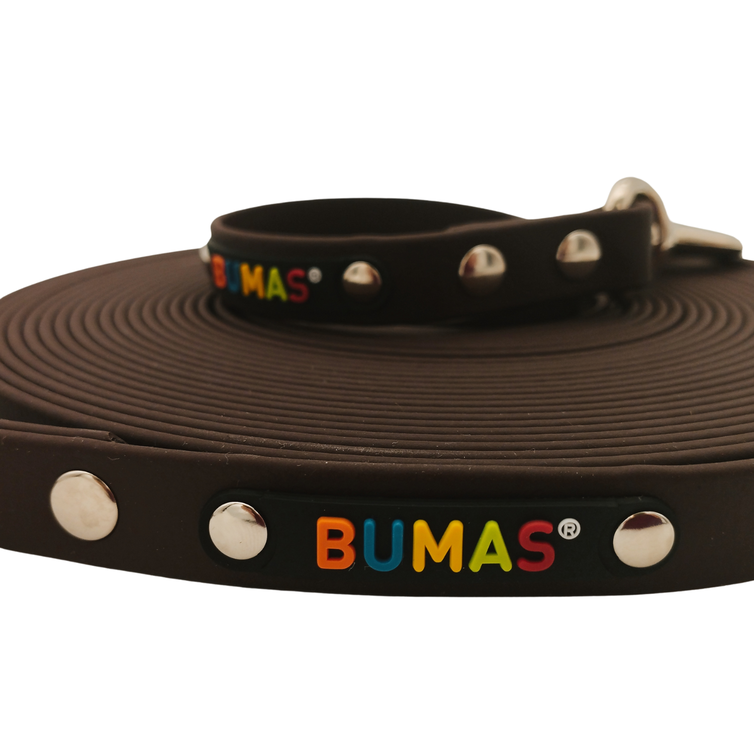 BUMAS Biothane Schleppleine Braun - 10m BUMAS Biothane Schleppleine Braun - 10m