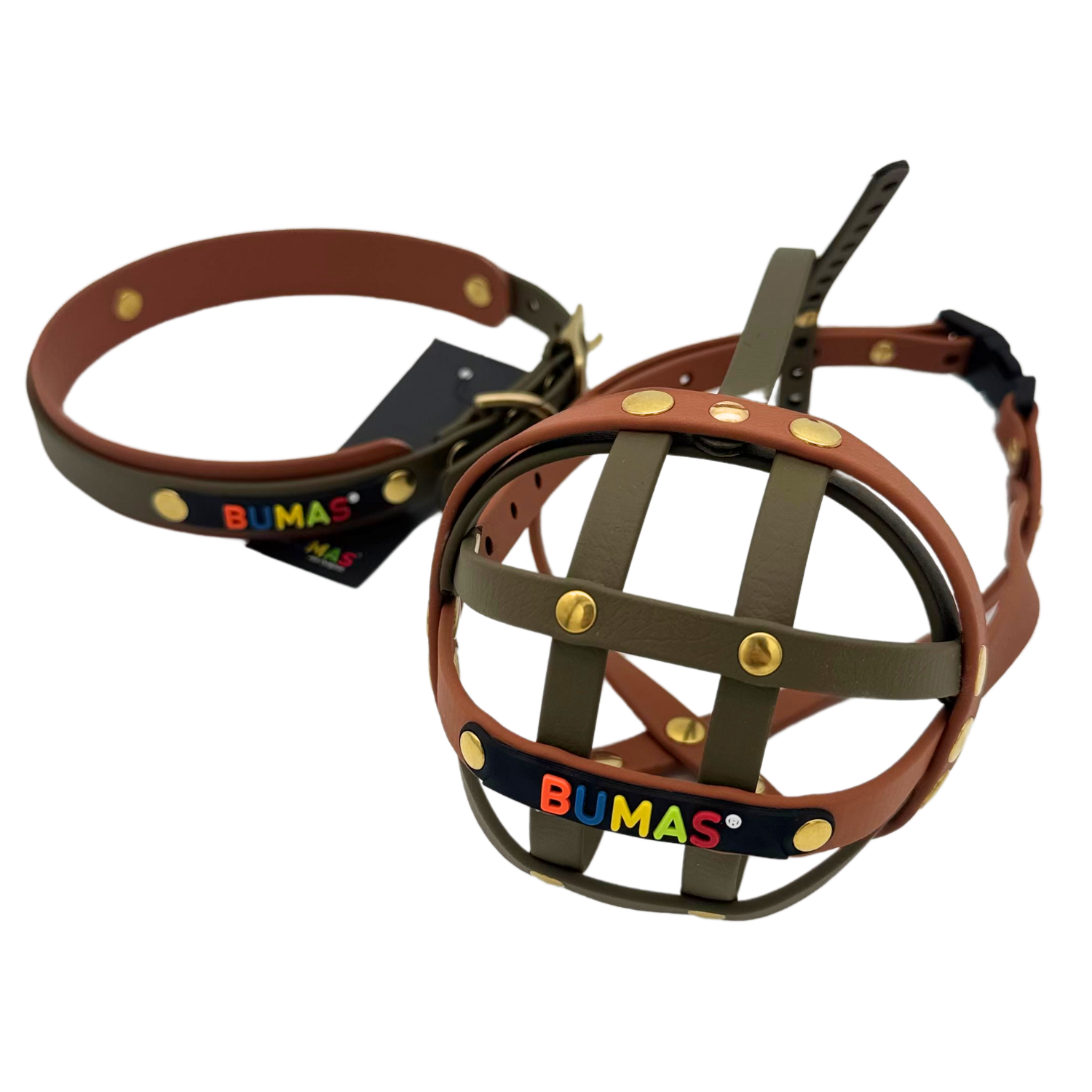 BUMAS Biothane Dog Muzzle for Rasse - Colour Modellbezeichnung
