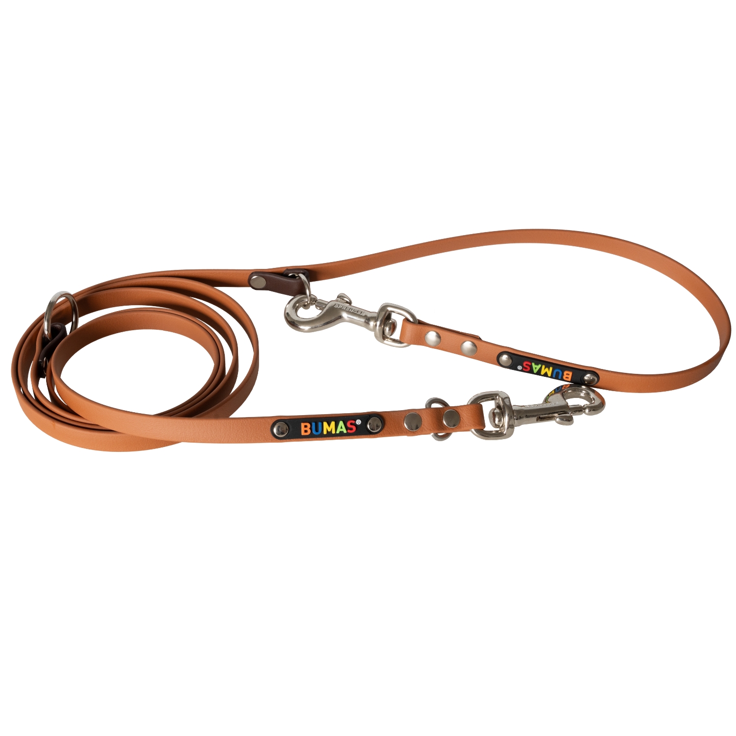 BUMAS Biothane® adjustable leash