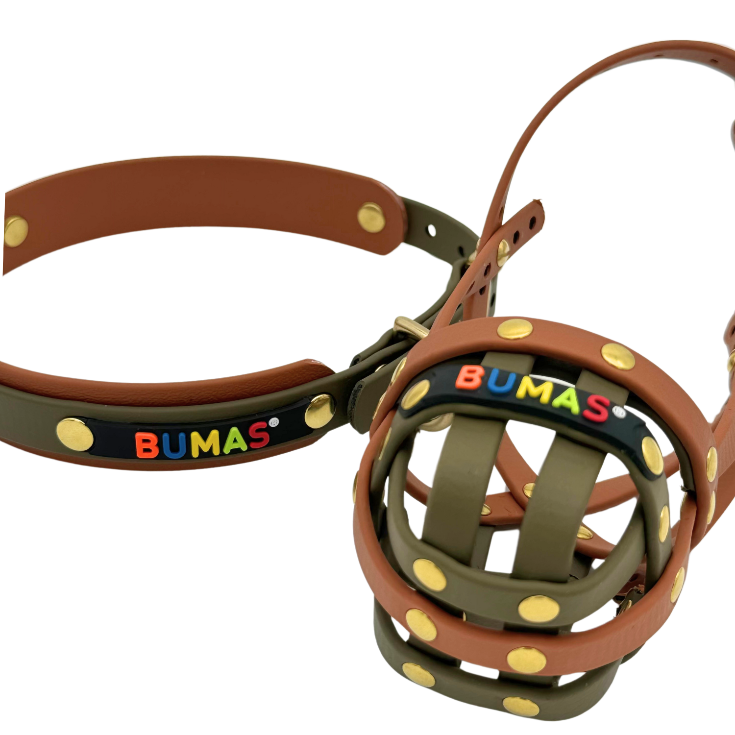 BUMAS Biothane Dog Muzzle for Rasse - Colour Modellbezeichnung