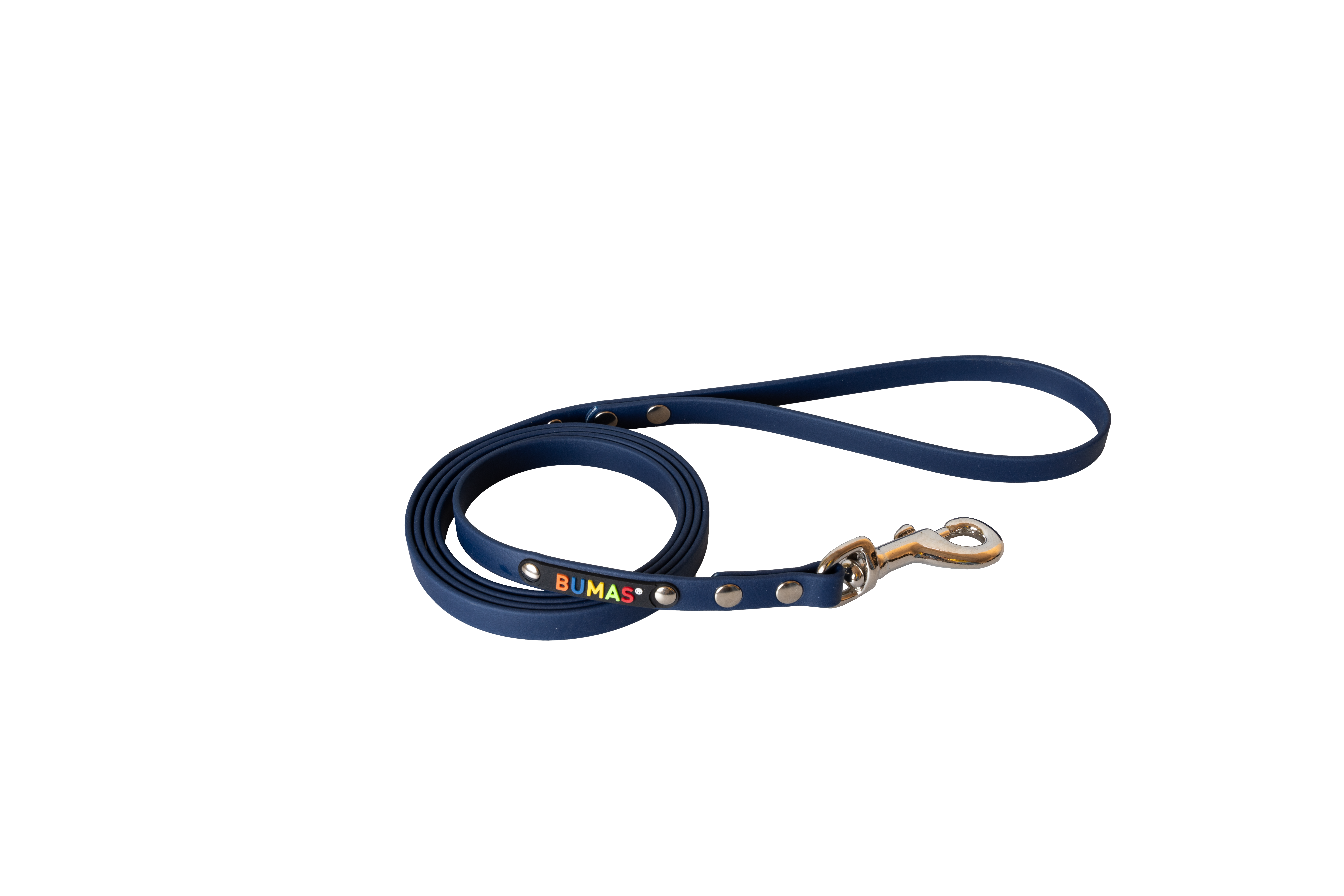 BUMAS Biothane® Leash with hand loop reflective
