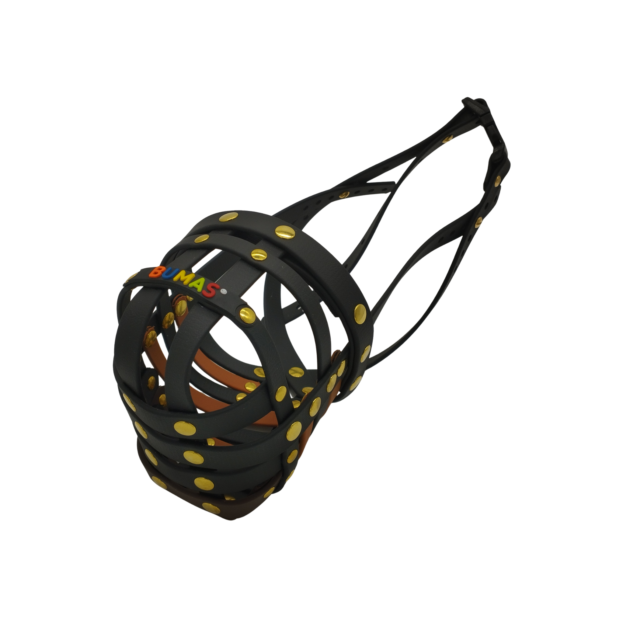 BUMAS Maulkorb Schwarz - Schwarz - Schwarz