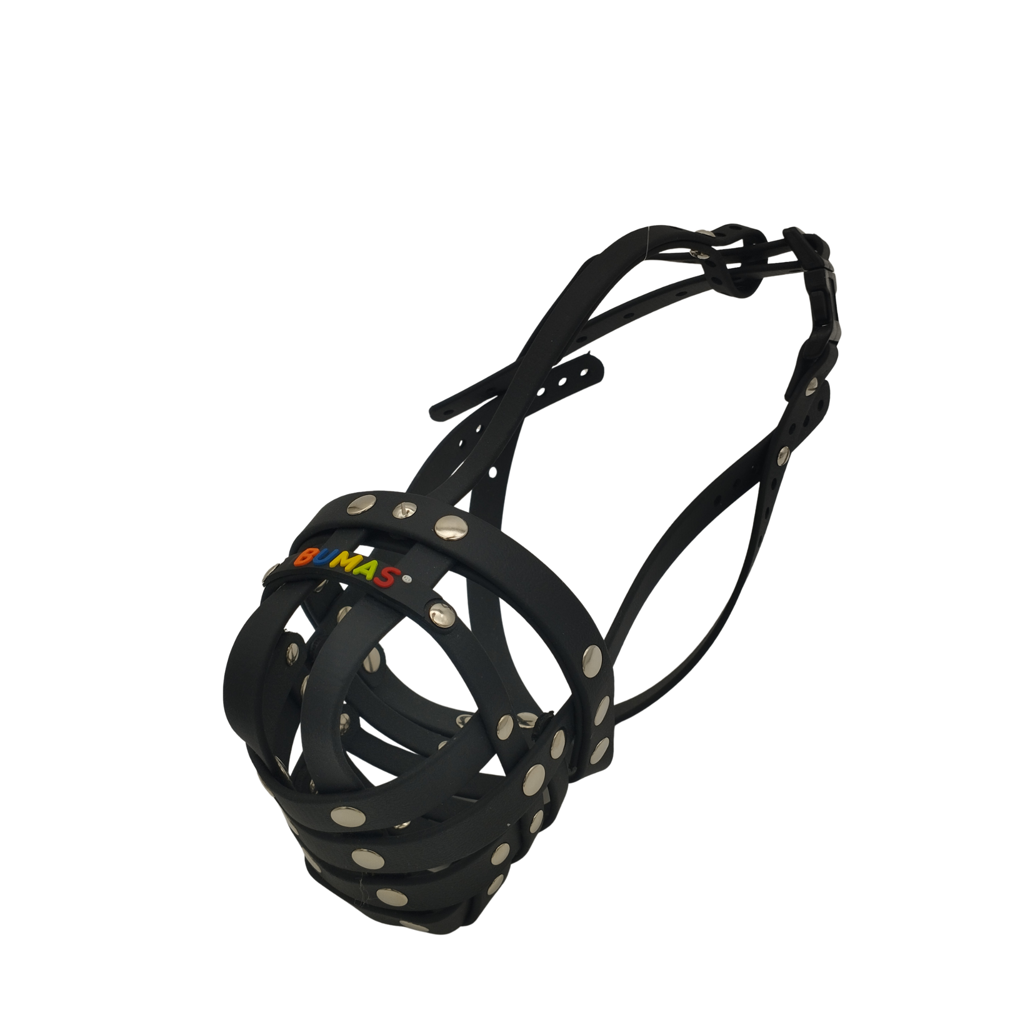 BUMAS Maulkorb Schwarz-Schwarz-Schwarz